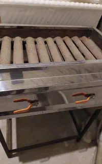 کباب پز گازی استیل