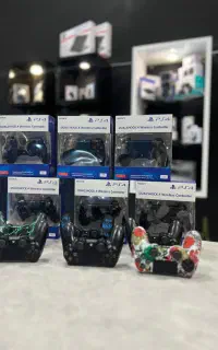 انواع دسته PS4 دوال شاک آکبند و کارکرده و روشوکی