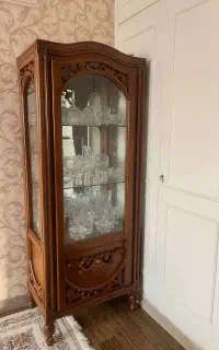 ویترین و بوفه چوبی راش