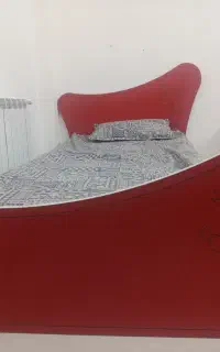تخت خواب ارژن چوب در حد