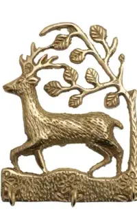 دیوار کوب برنجی جا کلیدی کاملا نو