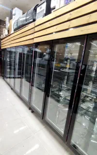 یخچال یک طرف نما چوبی