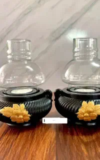 چراغ فانوسی و گلجا قلب
