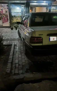 پراید مدل 80شاستی سالن  بدون رنگ