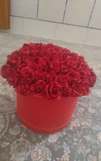 گل ربانی 72شاخه قرمژ