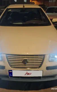 سمند مدل ۹۲درحد نو