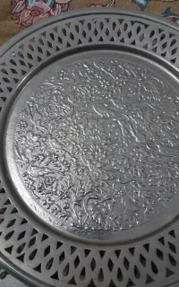 سینی عتیقه مس