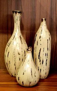 گلدان دکوری ست ۳ تیکه