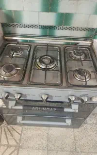 اجاق گاز پنج شعله طرح فر