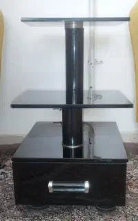 میز زیر تلفنی کشودار