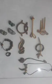 دستبند چوب رزین گیس بند انگشتر رزینی