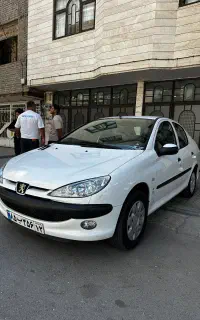 پژو ۲۰۶ v8 sd مدل ۱۴۰۰ مشابه صفرنقدو اقساط شرایطی