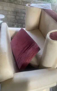 مبل هفت نفره پارچه چرم