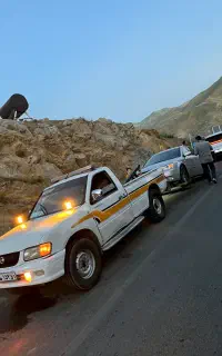 امداد خودرو یدک کش جرثقیل شبانه روزی