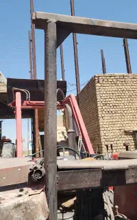 تراکتور و بیل جلو دست دوم چهار جک پایه بکو وسه جک