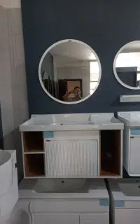 فول ست سفید کابین روشویی مدل کوئین تو ۱۰۰