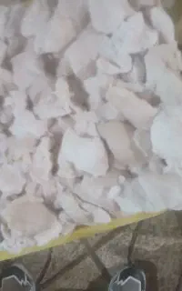 یک نفر خانم برای تمیز کردن دنبه