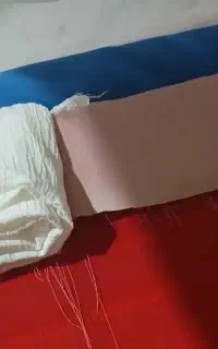 پارچه ساتن صورتی کمرنگ