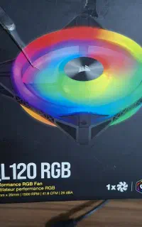 فن کورسیر ql120 rgb