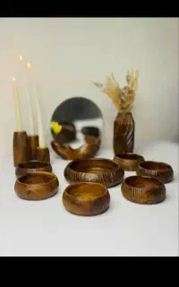 هفت سین طرح چوب