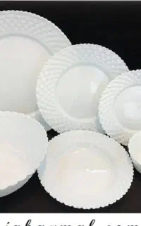 سرویس آکروپال پارس اپال طرح سفید قالب P
