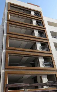 اجرای نمای ترموود و HPL کرمان