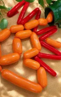 سوسیس خانگی و انواع ژله