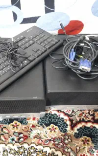 دو کیس و کامپیوتر HP