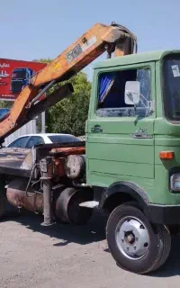خاور ۸۰۸ جرثقیل هیاب مدل ۵۵