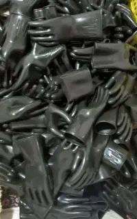 فروش خط کامل تولید دستکش لاستیکی کارگری وضد برش