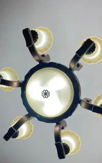 لوستر۶شاخه