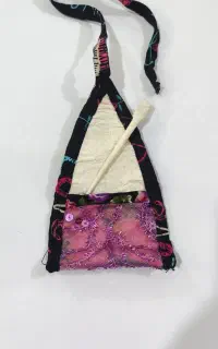 سرمه دان کاملا ارگانیک با سرمه و میله