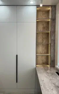 طراحی ساخت کمد وکابینت تی وال