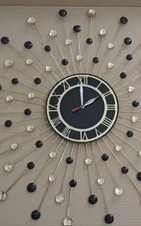 گلیم ۴ متری، ساعت دیواری طرح پر طاووس، کلاه ایمنی
