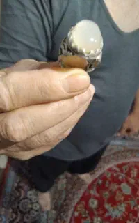 انگشتر نقر 925 کار دست ساز