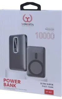 پاور بانک فست شارژ یوشیتا مدل ۲۲ YP-007 PD QC و