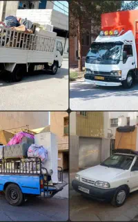 باربری با پراید وانت و نیسان و جحشه با ارسال کارگر