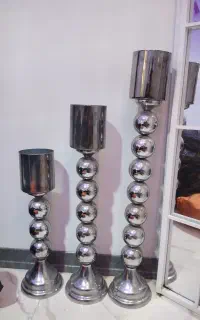 جا شمعی فانوس و مروارید