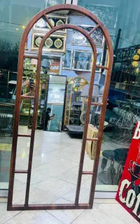 آینه قدی قاب چوبی