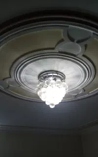 دو عدد لوستر سقفی