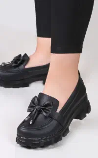 کفش زنانه پاپیونی با زیره تانکی طبی