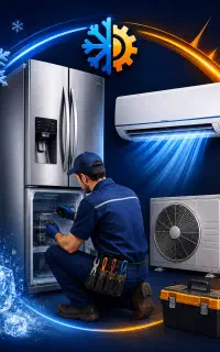 تعمیرات یخچال و کولر