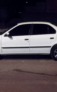 سمند سفید مدل ۹۱