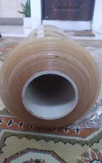 یک توپ پلاستیک رولی