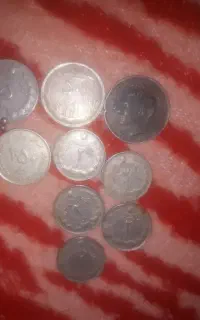 تعدادی سکه قدیمی و۲۰۰۰هزار ریالی جفت تاریخ