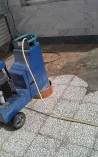 کفسابی سنگ سابی نماشویی پیچ رو پلاک کف شور