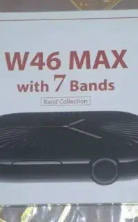 ساعت هوشمند ورنا مدل W46 Max همراه هندزفری ایرپاد