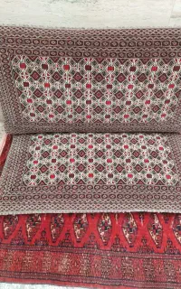 ۲عدد  پشتی سنتی اصل تر کمنی دستباف