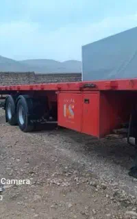 فروش سه عدد تریلی کفی دو محور