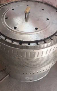 تنور گازی استوانه ای